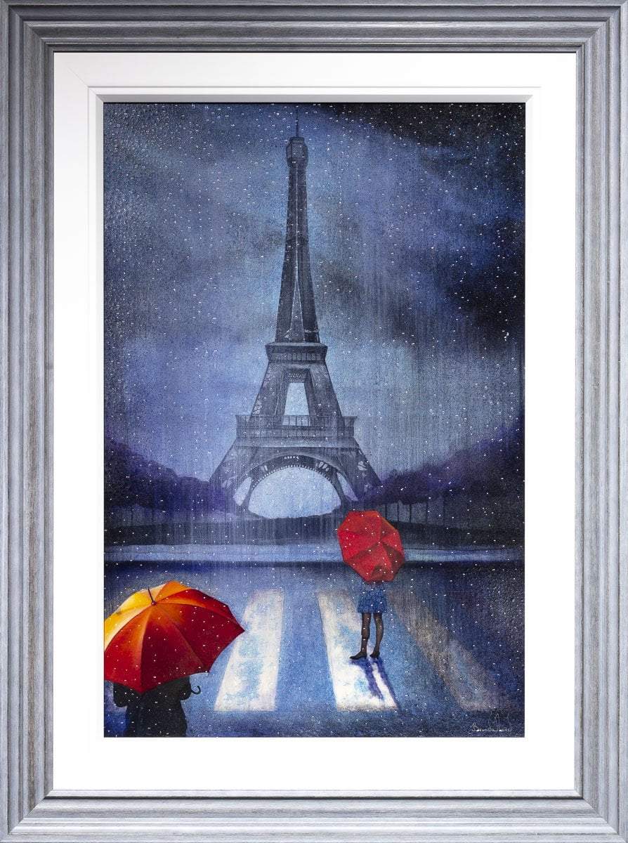Parisian Storms - Original Brenda Herd Framed