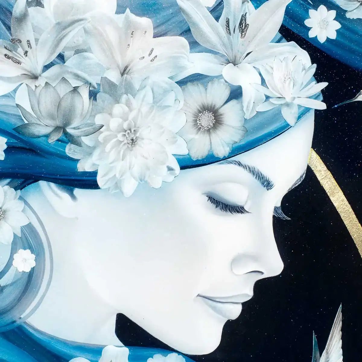 Poised - Original - SOLD by artist Brenda Herd - Wyecliffe Galleries