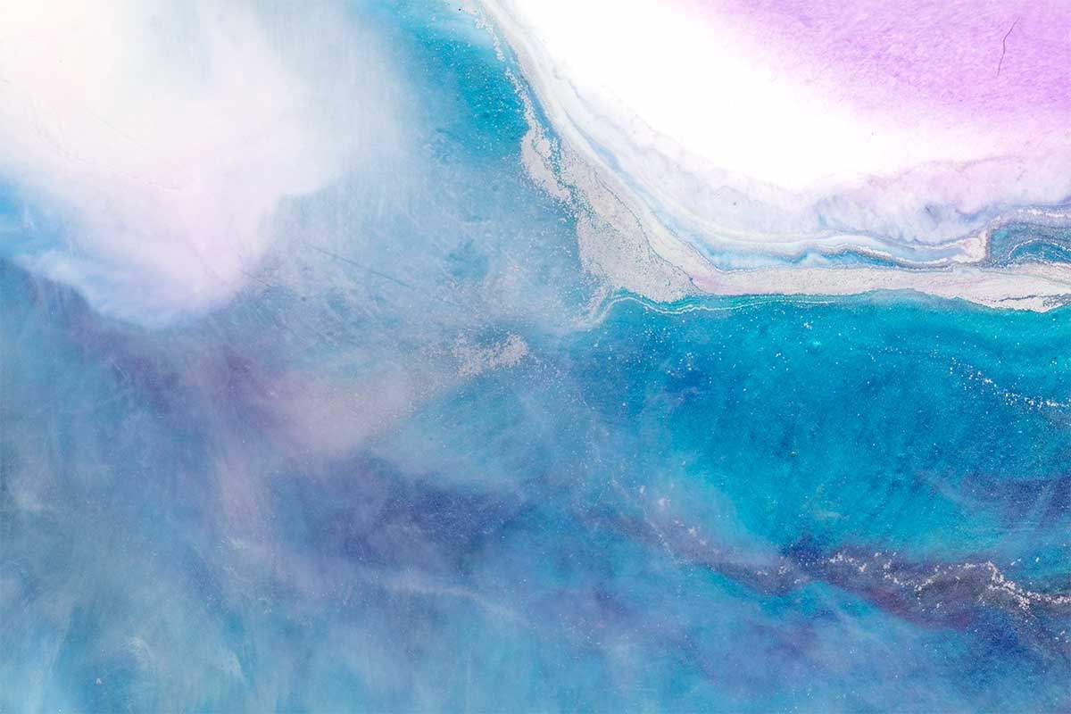 Purple Tide - SOLD OUT by artist Brenda Herd - Wyecliffe Galleries