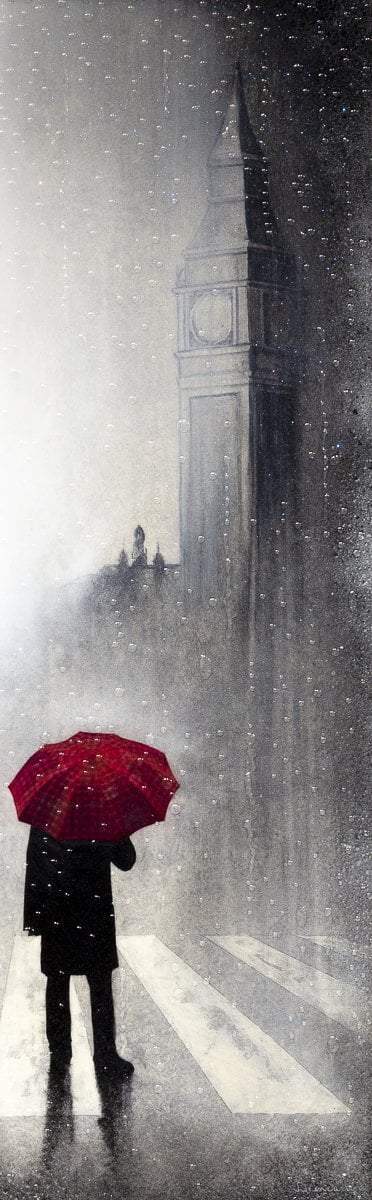 Quintessentially British - Original - SOLD by artist Brenda Herd - Wyecliffe Galleries