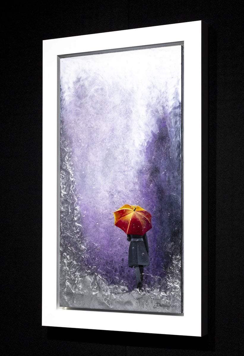 Rainy Days -SOLD by artist Brenda Herd - Wyecliffe Galleries