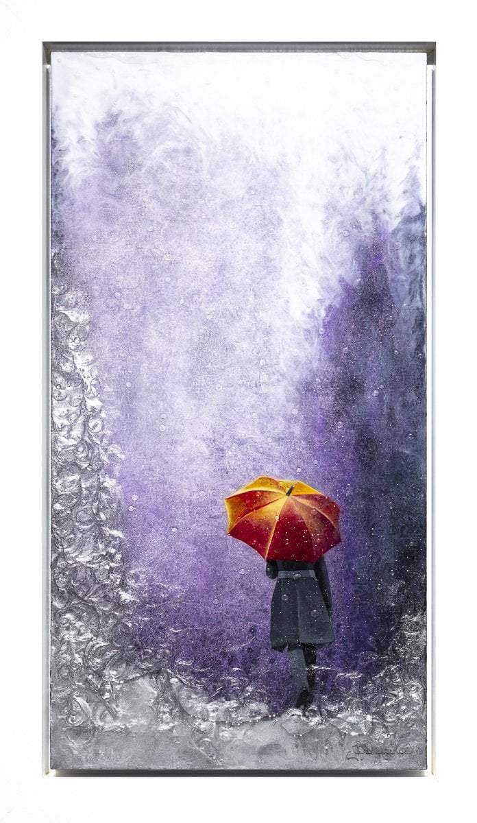 Rainy Days -SOLD by artist Brenda Herd - Wyecliffe Galleries