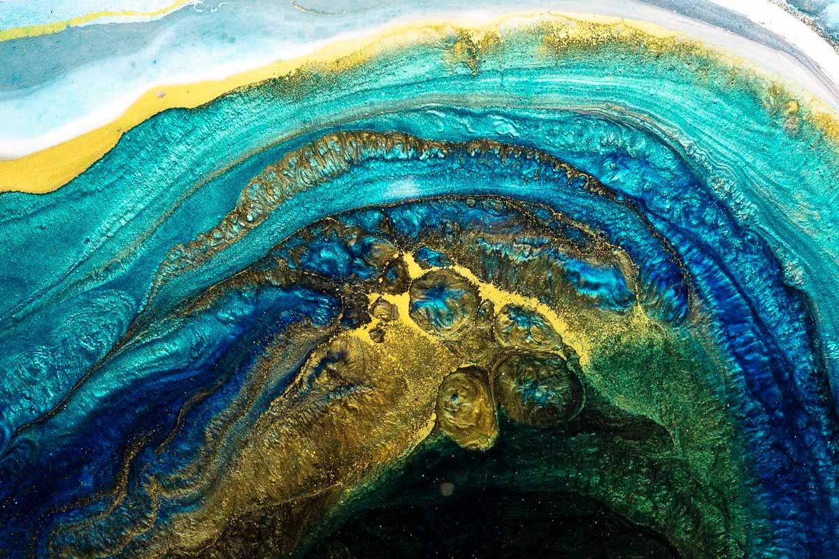 Ripple - Original - SOLD by artist Brenda Herd - Wyecliffe Galleries