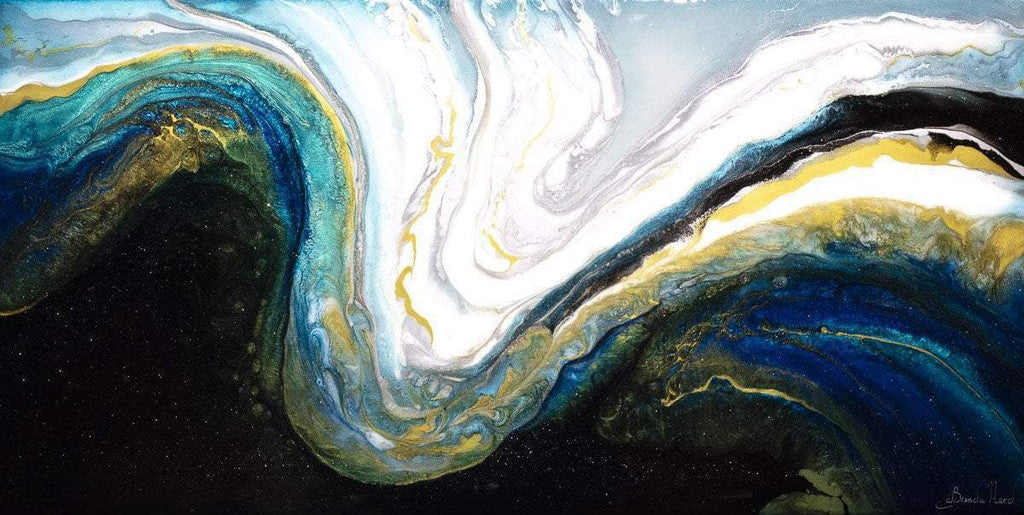 Ripple - Original - SOLD by artist Brenda Herd - Wyecliffe Galleries