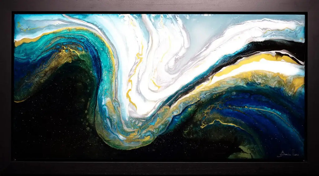 Ripple - Original - SOLD by artist Brenda Herd - Wyecliffe Galleries