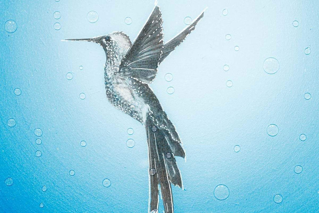 Shimmering Sky - Original - SOLD by artist Brenda Herd - Wyecliffe Galleries