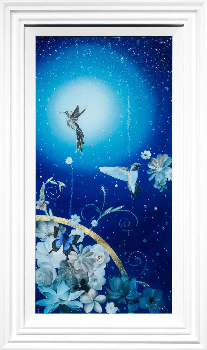 Shimmering Sky - Original - SOLD by artist Brenda Herd - Wyecliffe Galleries