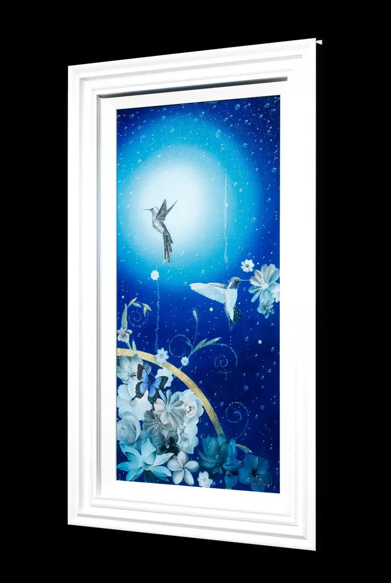 Shimmering Sky - Original - SOLD by artist Brenda Herd - Wyecliffe Galleries