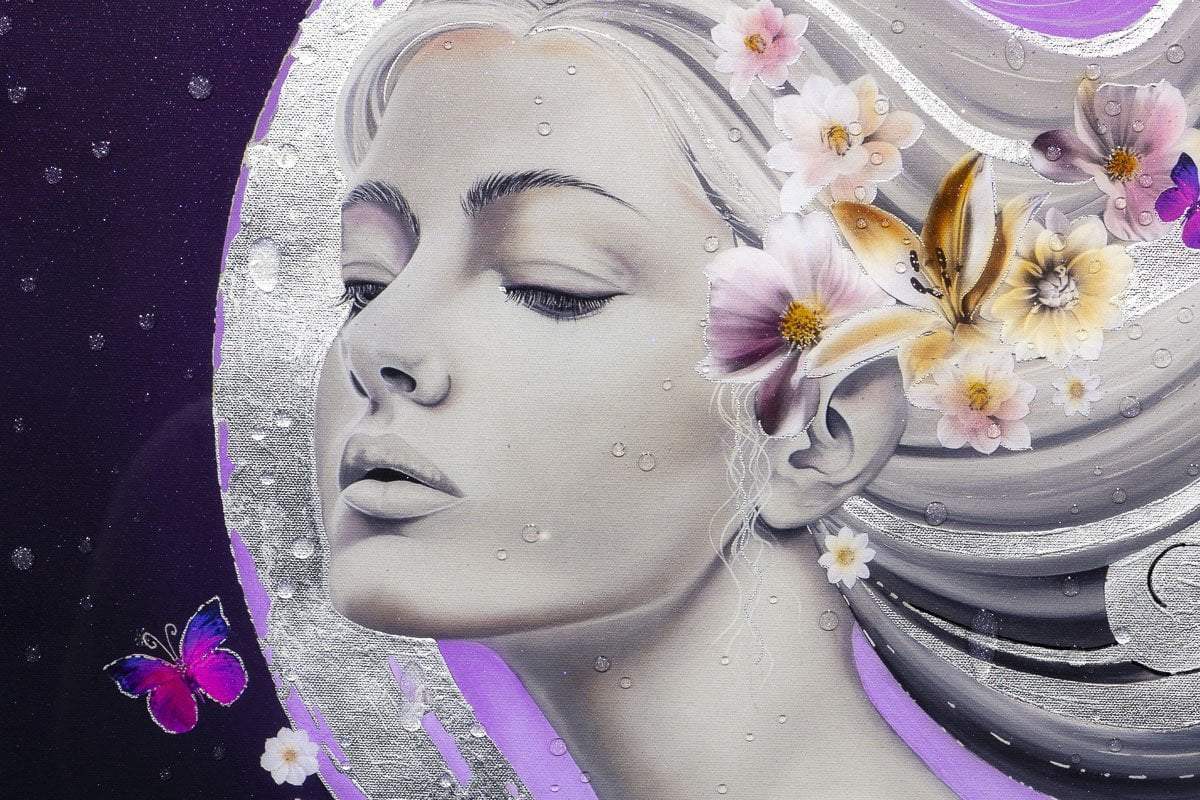 Silver Song - Boutique Edition by artist Brenda Herd - Wyecliffe Galleries