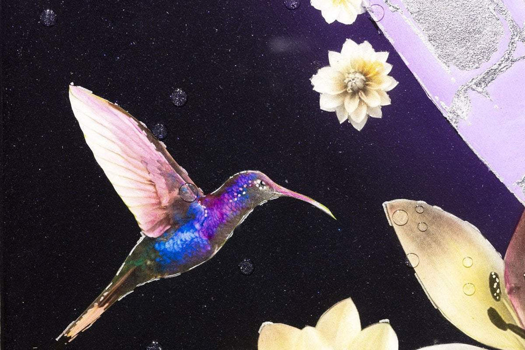 Silver Song - Original - SOLD by artist Brenda Herd - Wyecliffe Galleries