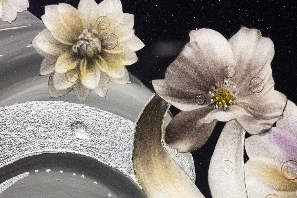 Silver Song - Original - SOLD by artist Brenda Herd - Wyecliffe Galleries