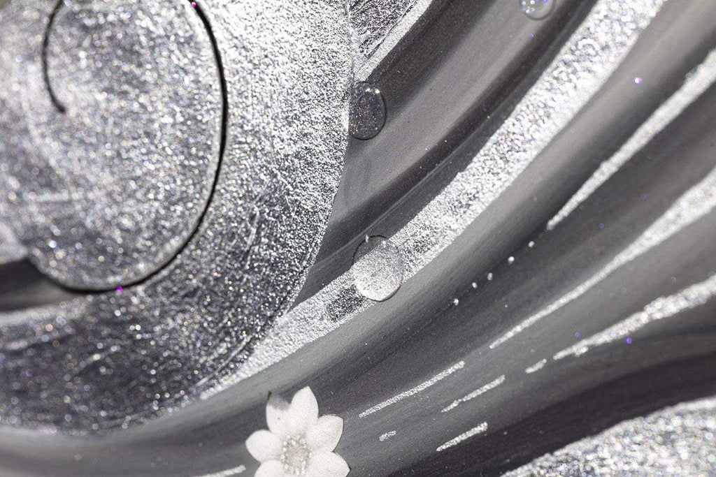 Silver Song - Original - SOLD by artist Brenda Herd - Wyecliffe Galleries