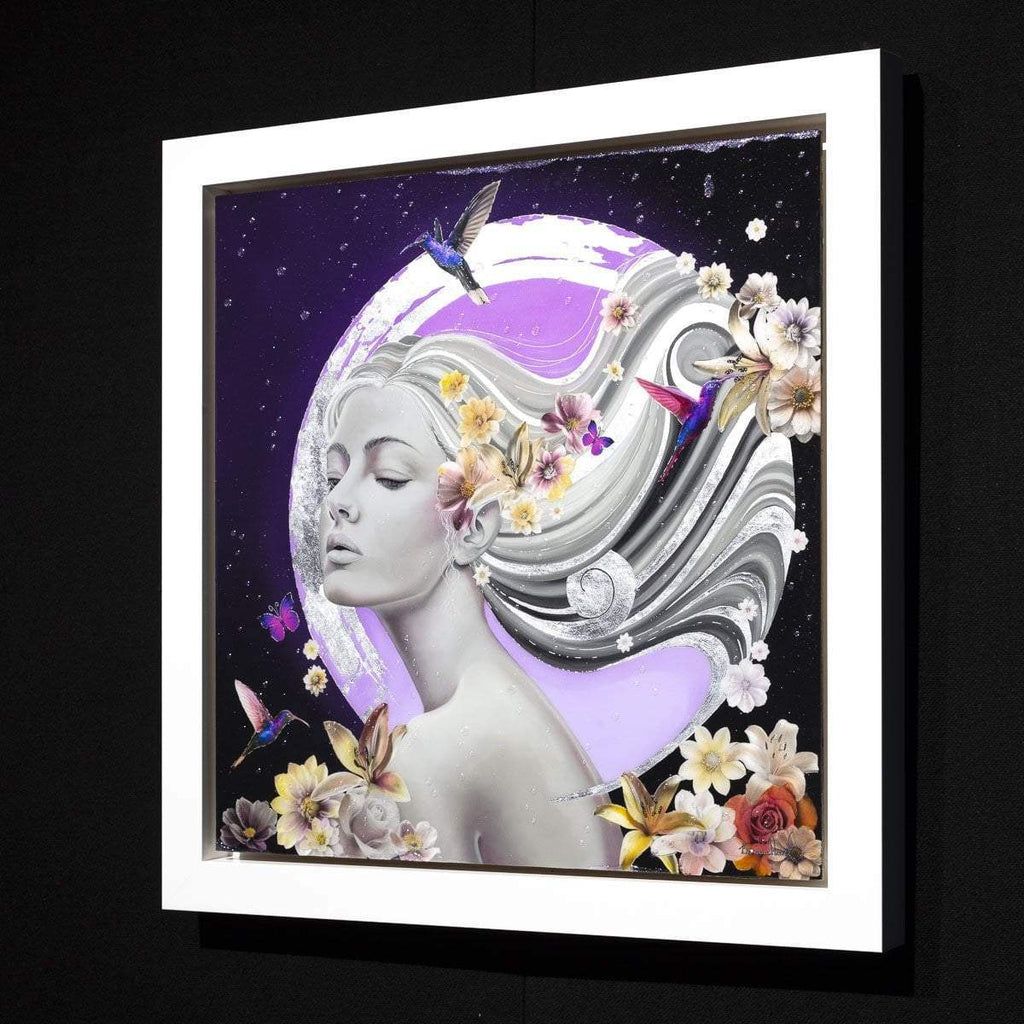 Silver Song - Original - SOLD by artist Brenda Herd - Wyecliffe Galleries