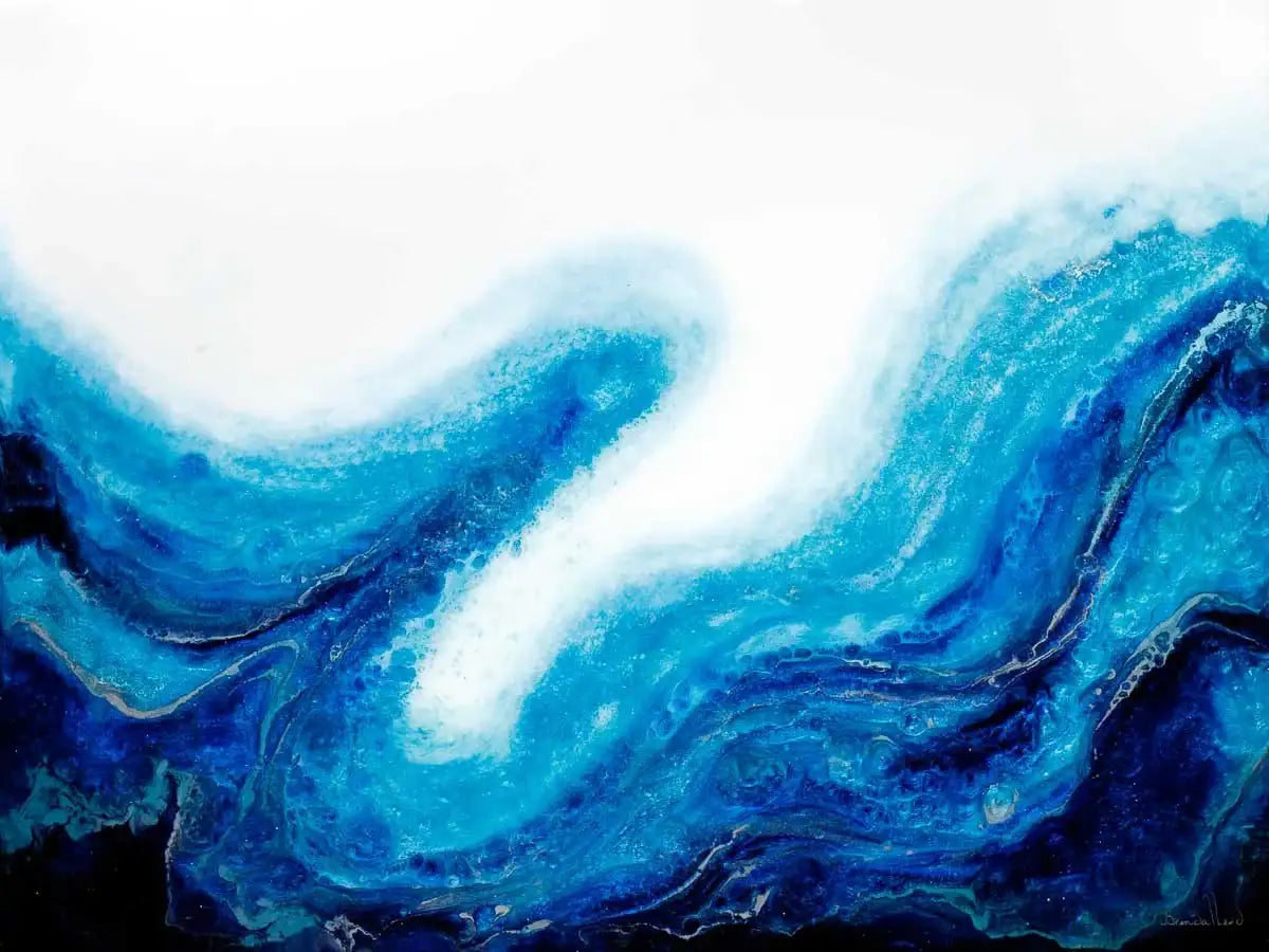 State of Flux - Original - SOLD by artist Brenda Herd - Wyecliffe Galleries