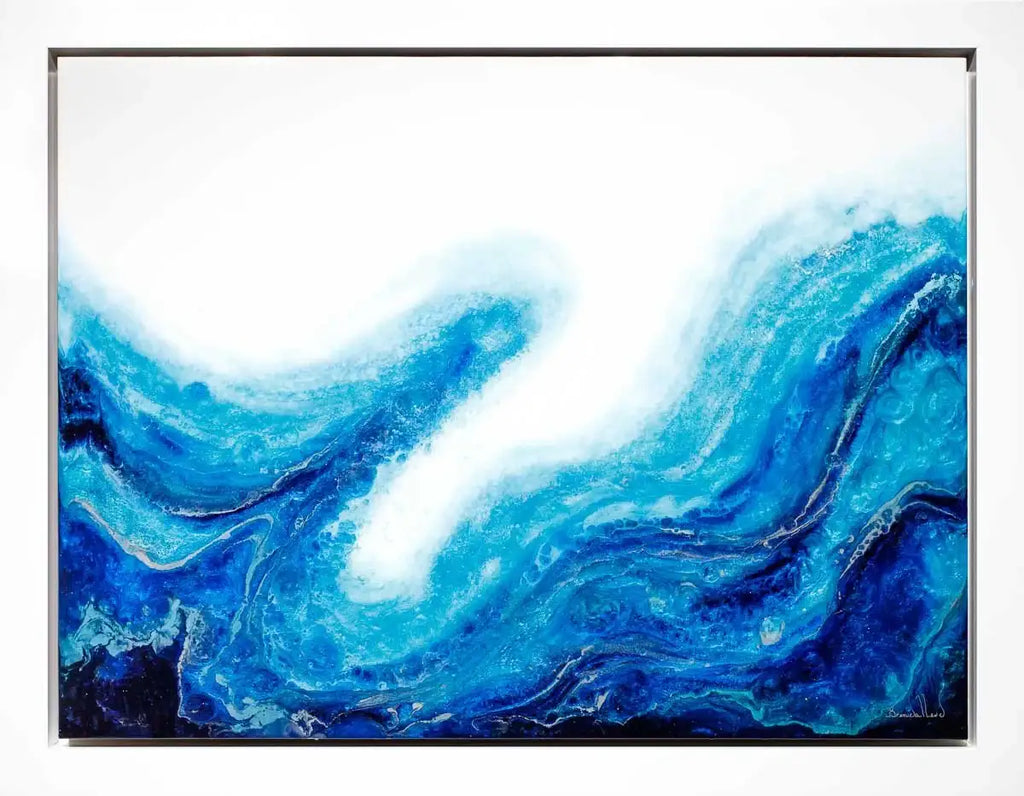 State of Flux - Original - SOLD by artist Brenda Herd - Wyecliffe Galleries