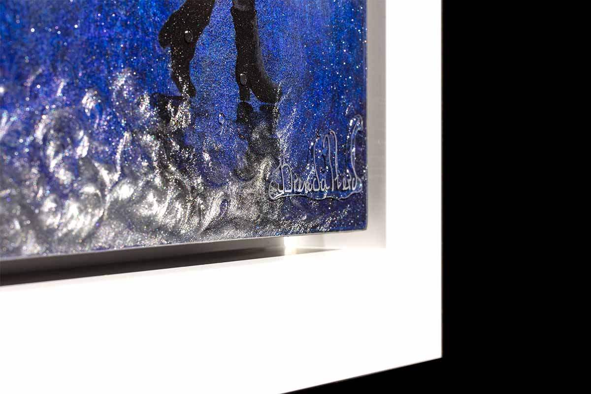 Stormy Skies - Original - SOLD by artist Brenda Herd - Wyecliffe Galleries