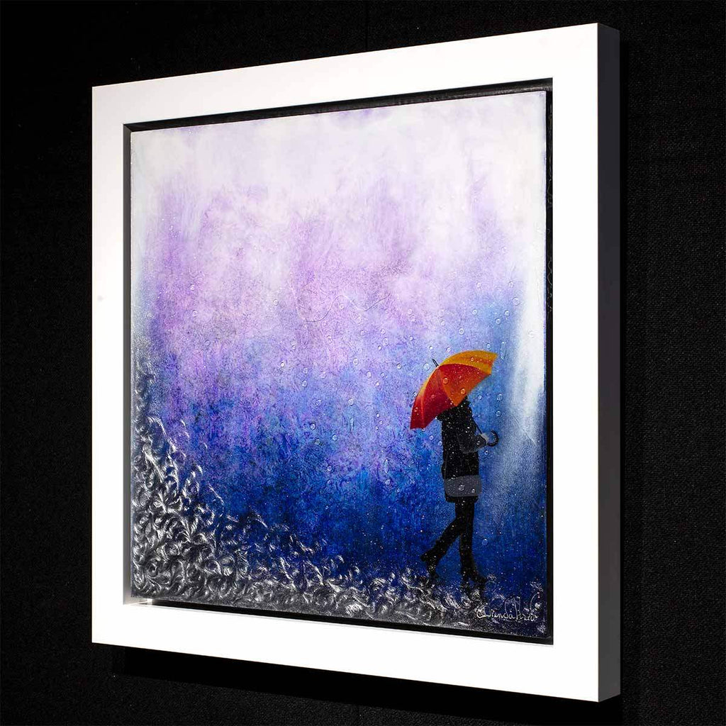 Stormy Skies - Original - SOLD by artist Brenda Herd - Wyecliffe Galleries