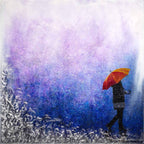 Stormy Skies - Original - SOLD by artist Brenda Herd - Wyecliffe Galleries