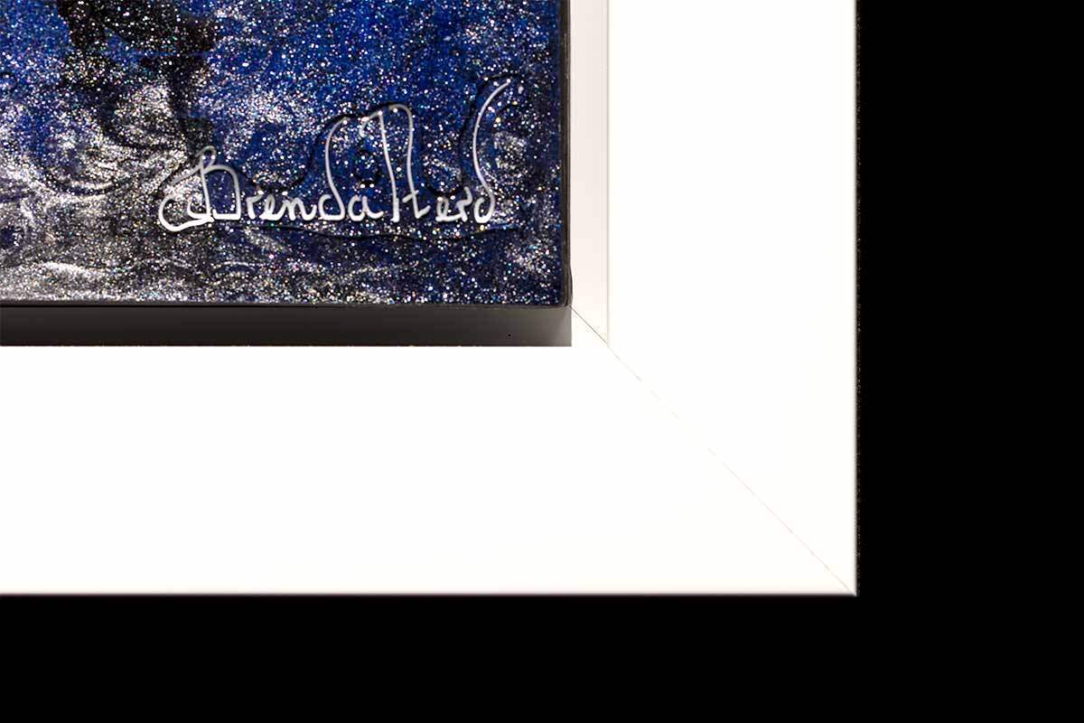 Stormy Skies - Original - SOLD by artist Brenda Herd - Wyecliffe Galleries