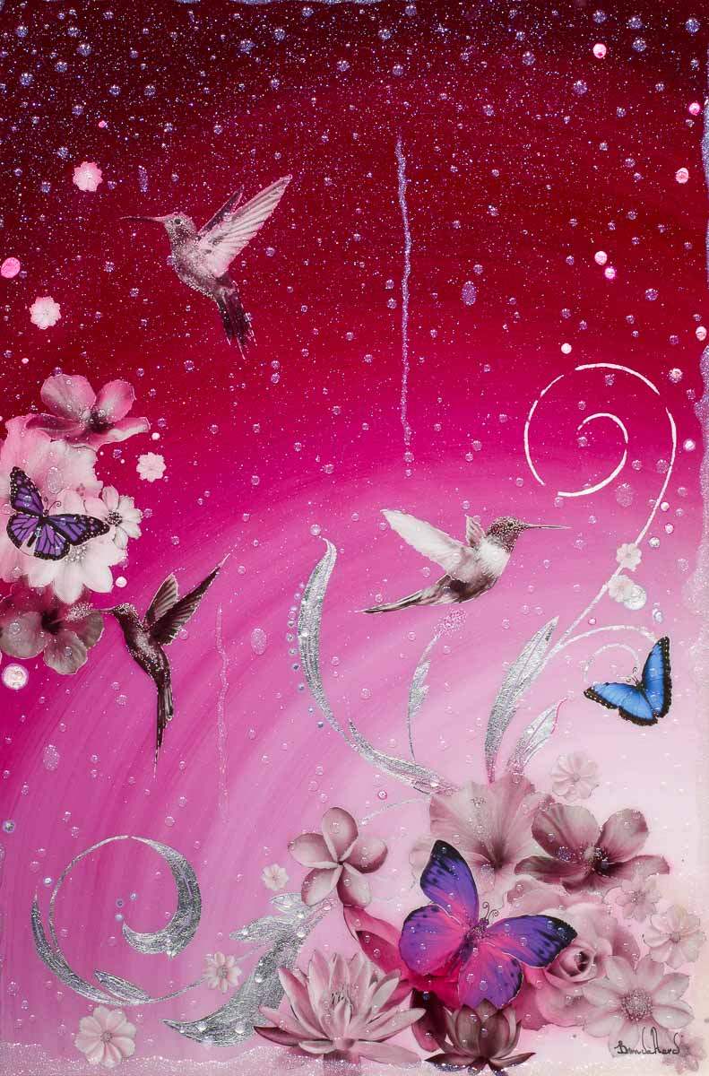 Sunrise Bloom - Original - SOLD by artist Brenda Herd - Wyecliffe Galleries