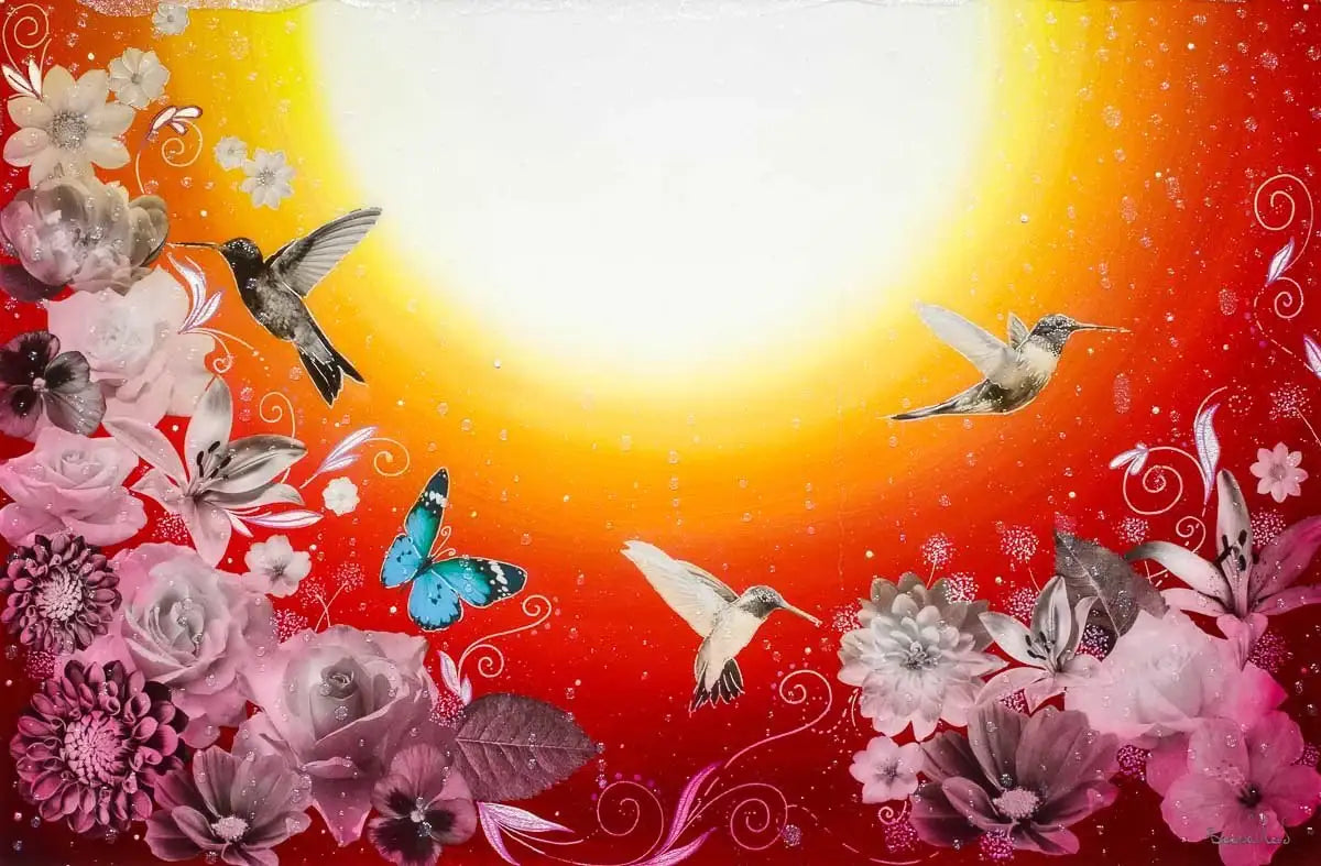 Sunrise - Original - SOLD by artist Brenda Herd - Wyecliffe Galleries