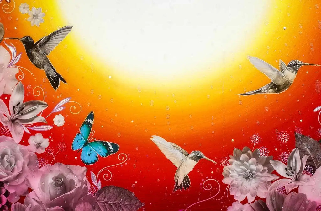 Sunrise - Original - SOLD by artist Brenda Herd - Wyecliffe Galleries