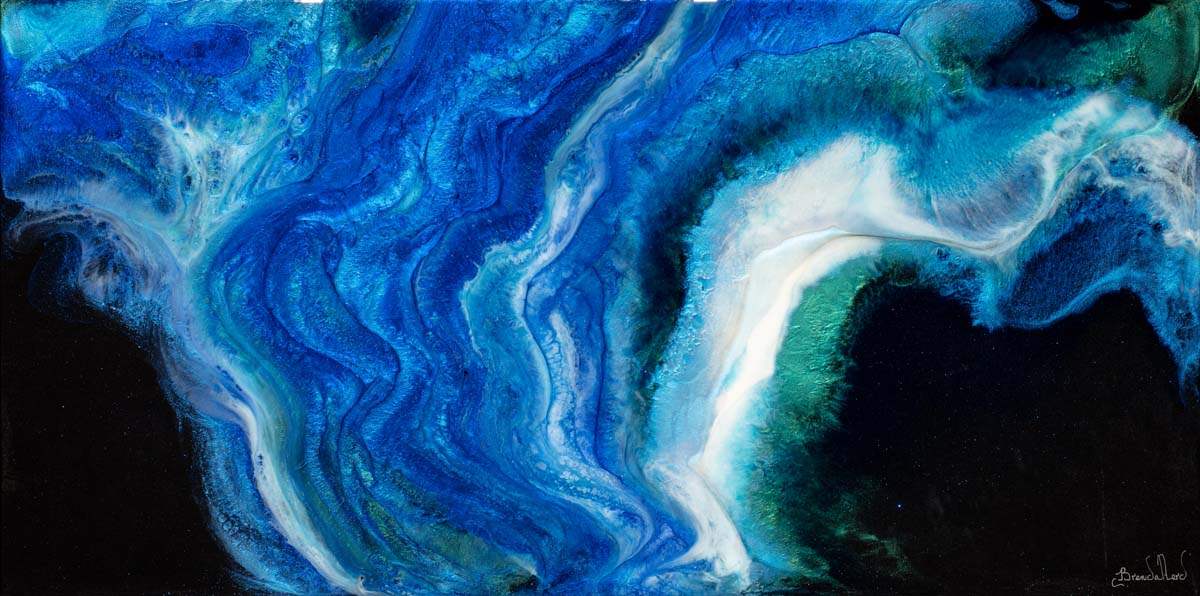 Swell - Original by artist Brenda Herd - Wyecliffe Galleries