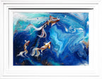 Swiming into the Deep - Original - SOLD by artist Brenda Herd - Wyecliffe Galleries