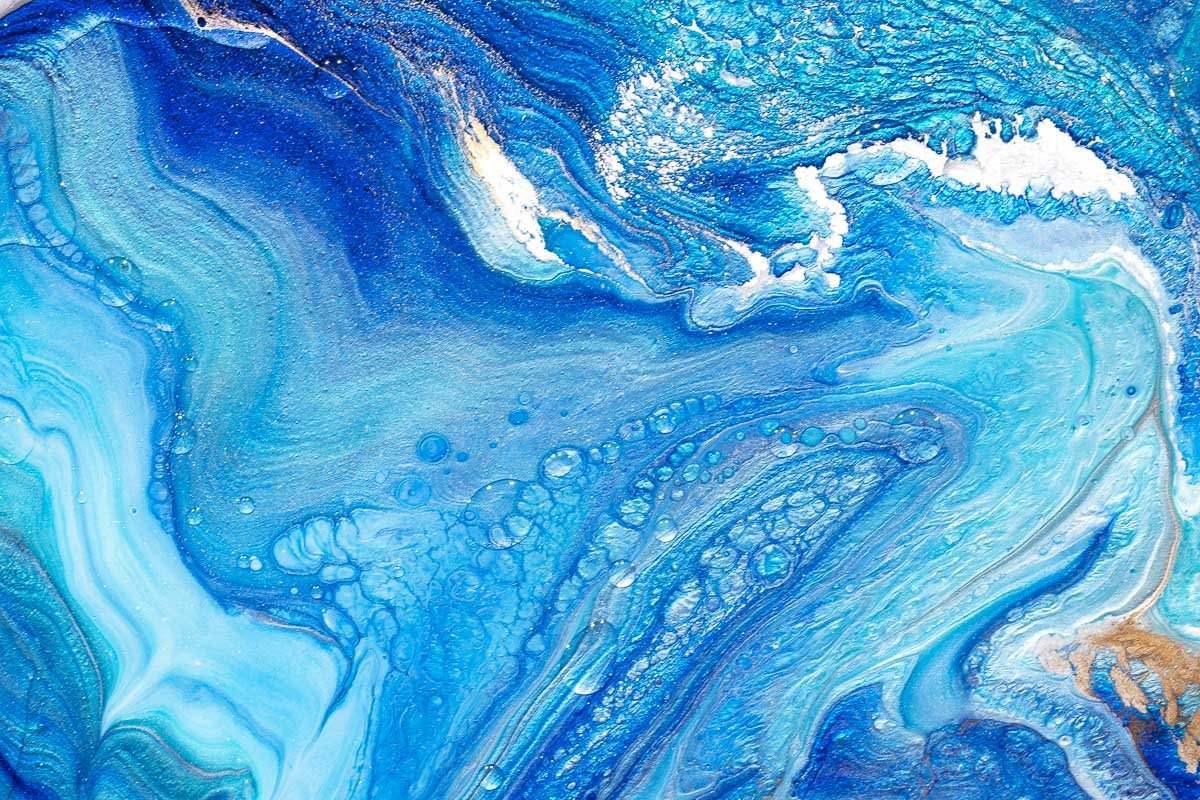 Swiming into the Deep - Original - SOLD by artist Brenda Herd - Wyecliffe Galleries