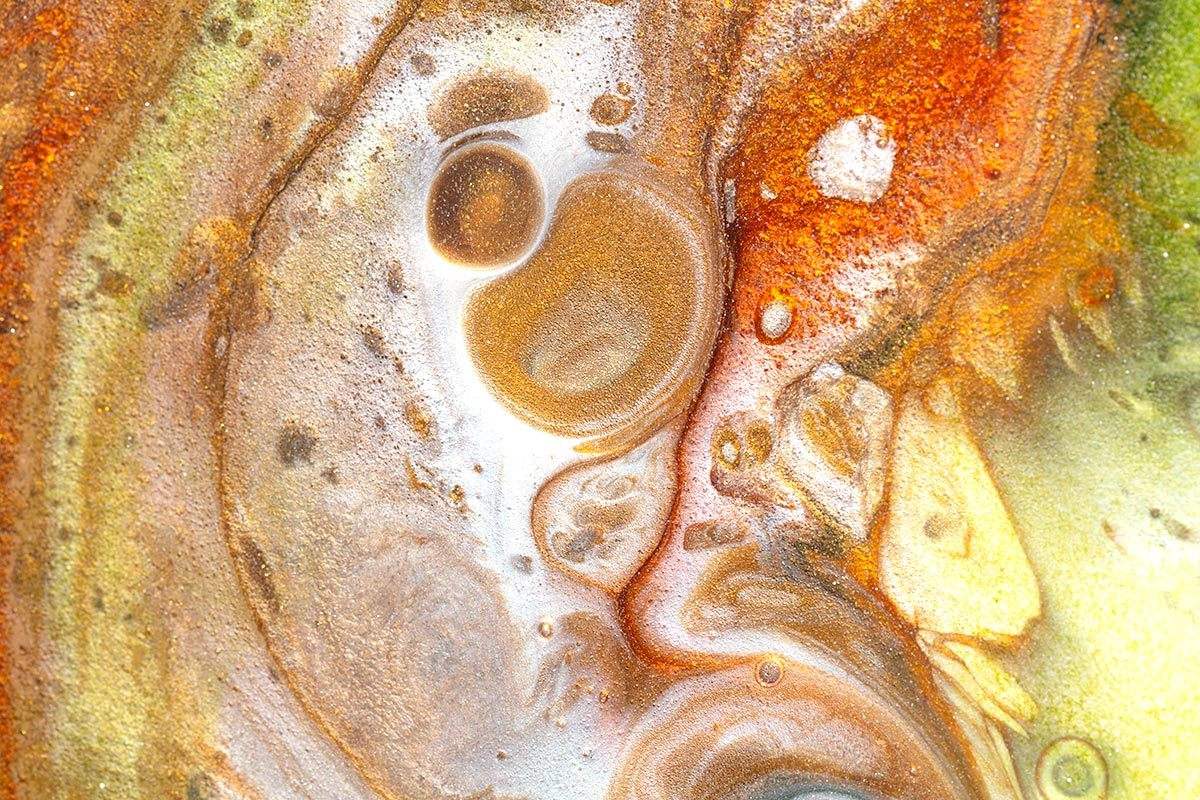 Swirl - Original - SOLD by artist Brenda Herd - Wyecliffe Galleries