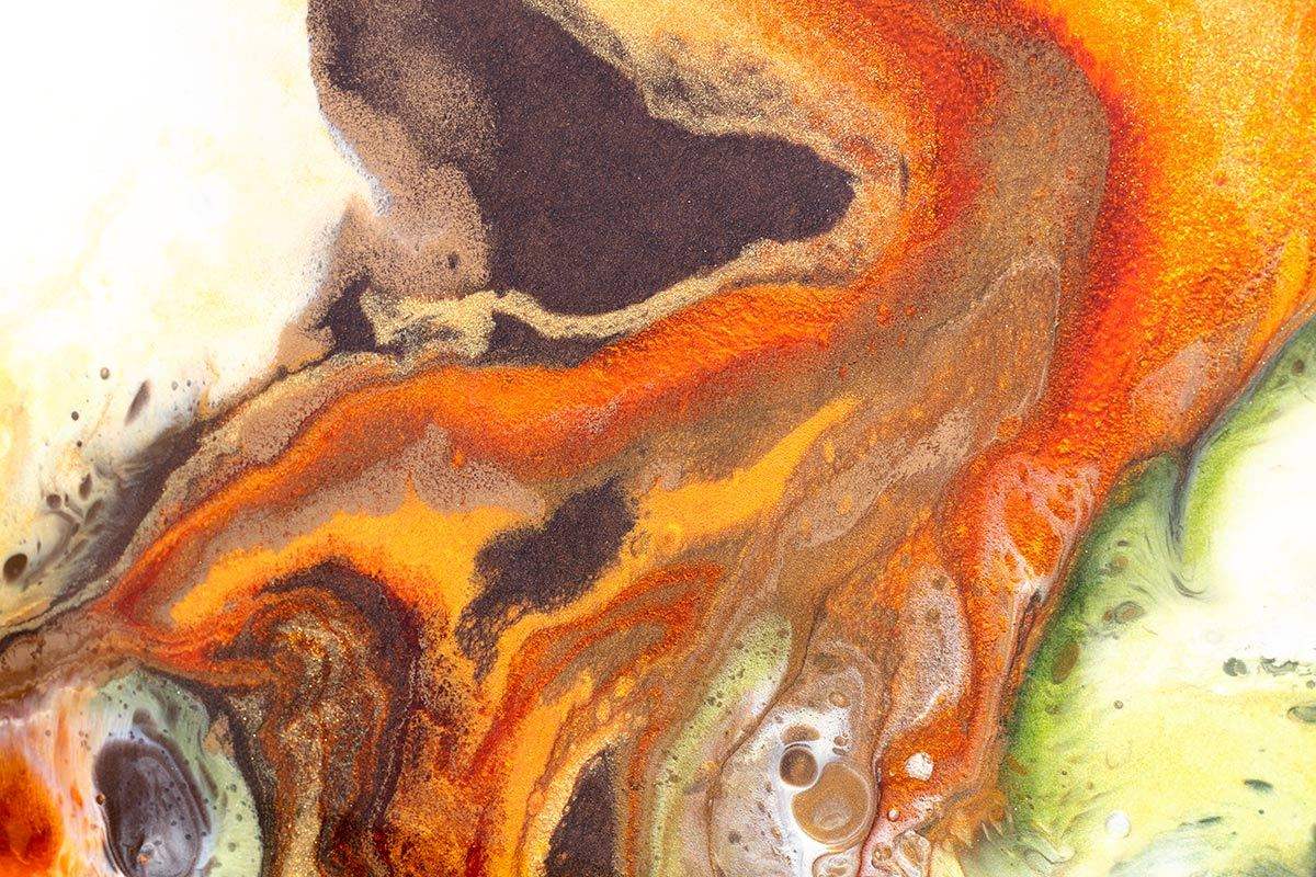 Swirl - Original - SOLD by artist Brenda Herd - Wyecliffe Galleries