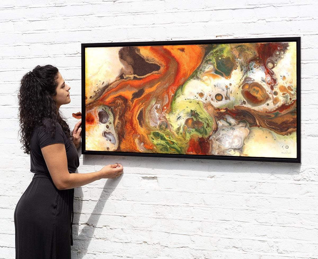 Swirl - Original - SOLD by artist Brenda Herd - Wyecliffe Galleries