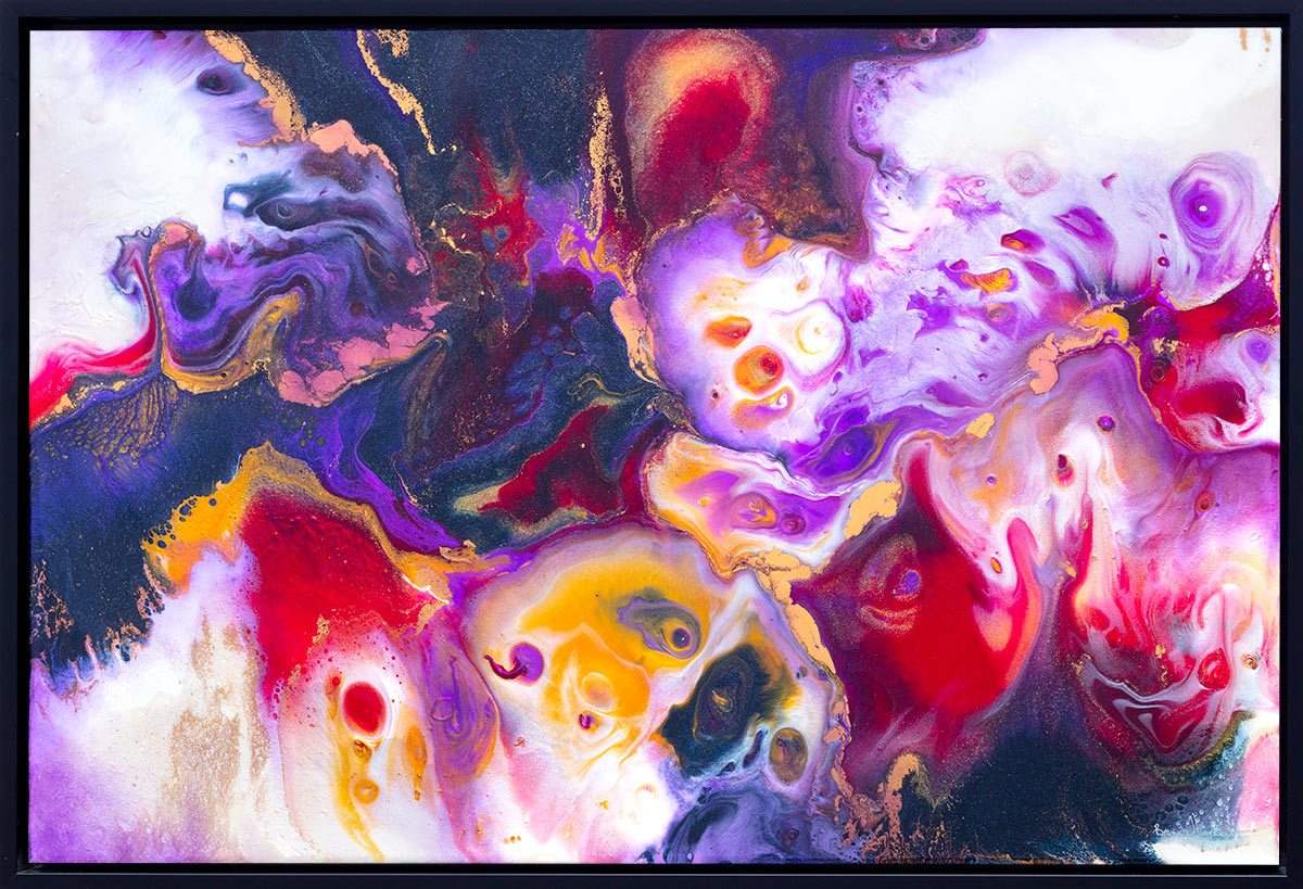 Synesthesia - Original by artist Brenda Herd - Wyecliffe Galleries