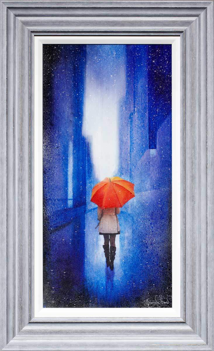 The Streets - Original - SOLD by artist Brenda Herd - Wyecliffe Galleries