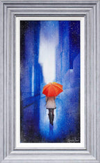 The Streets - Original - SOLD by artist Brenda Herd - Wyecliffe Galleries