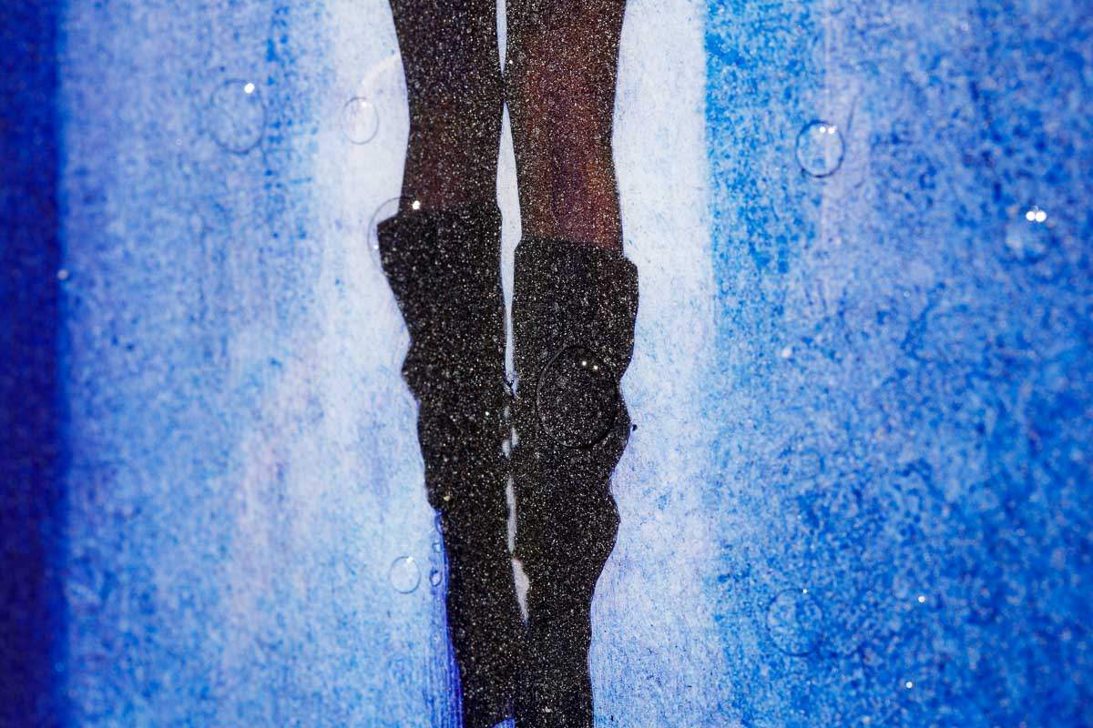 The Streets - Original - SOLD by artist Brenda Herd - Wyecliffe Galleries