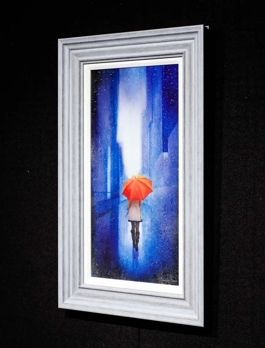 The Streets - Original - SOLD by artist Brenda Herd - Wyecliffe Galleries