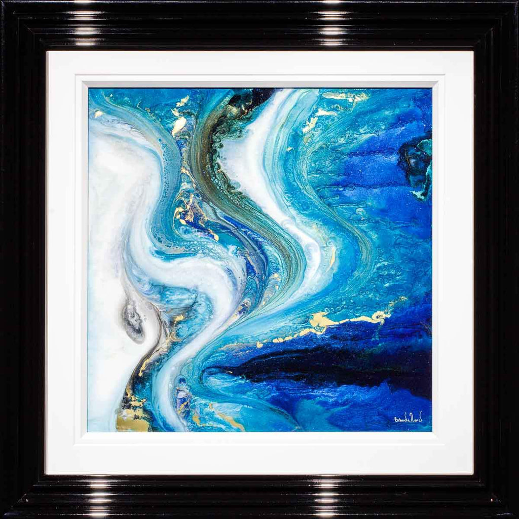 Tidal Pond I - Original - SOLD by artist Brenda Herd - Wyecliffe Galleries