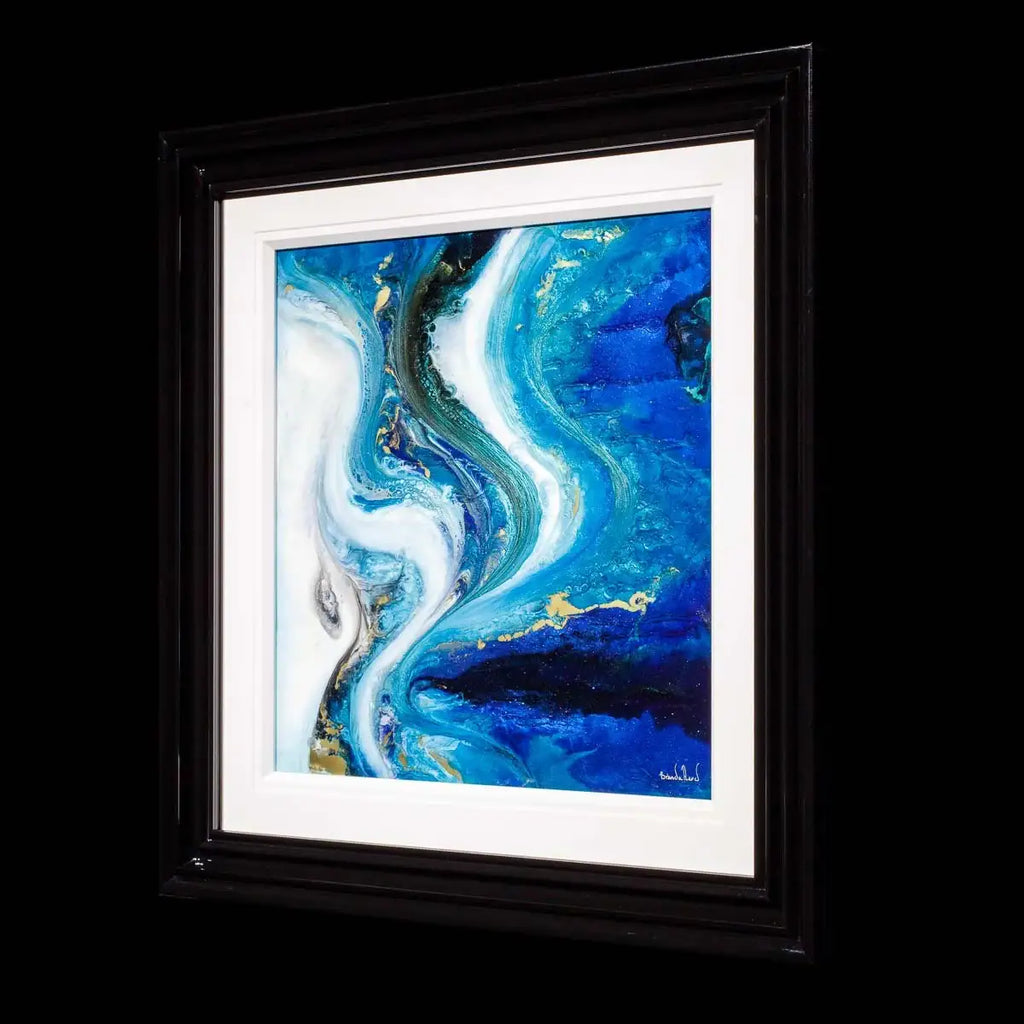 Tidal Pond I - Original - SOLD by artist Brenda Herd - Wyecliffe Galleries