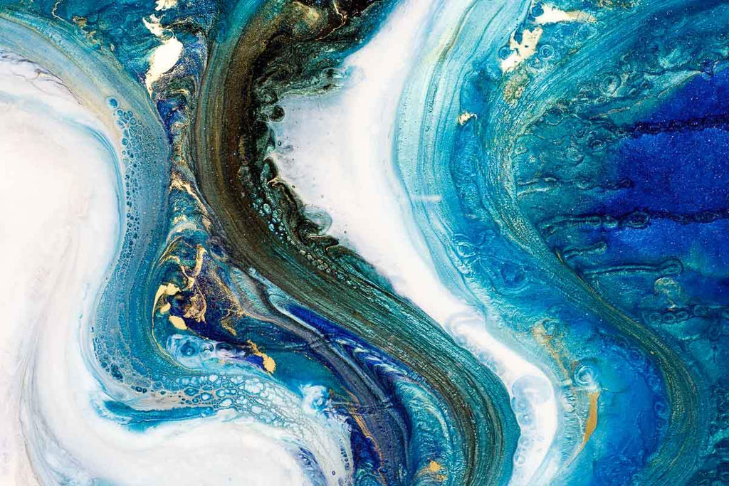 Tidal Pond I - Original - SOLD by artist Brenda Herd - Wyecliffe Galleries