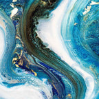 Tidal Pond I - Original - SOLD by artist Brenda Herd - Wyecliffe Galleries