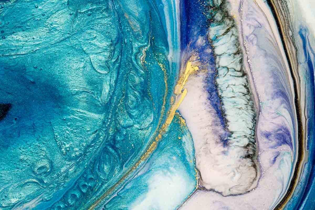 Tidal Pond II - Original - SOLD by artist Brenda Herd - Wyecliffe Galleries