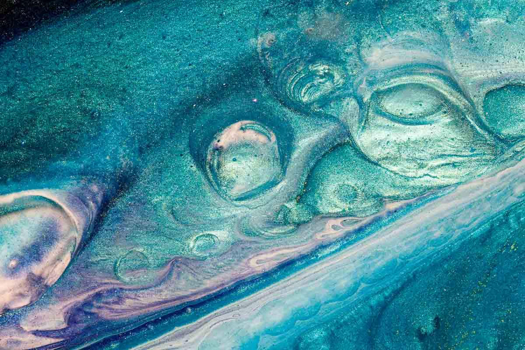 Tidal Pond II - Original - SOLD by artist Brenda Herd - Wyecliffe Galleries