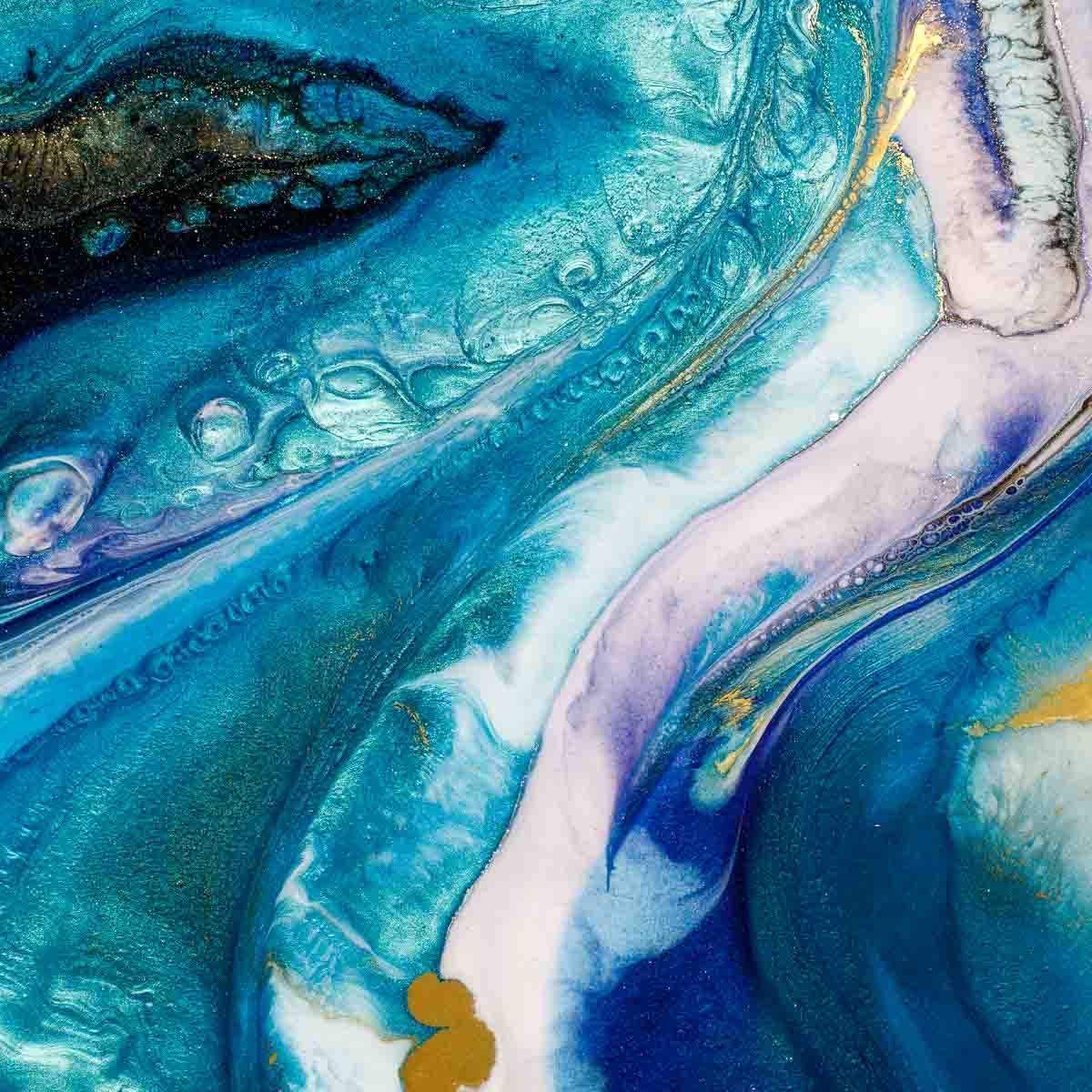 Tidal Pond II - Original - SOLD by artist Brenda Herd - Wyecliffe Galleries