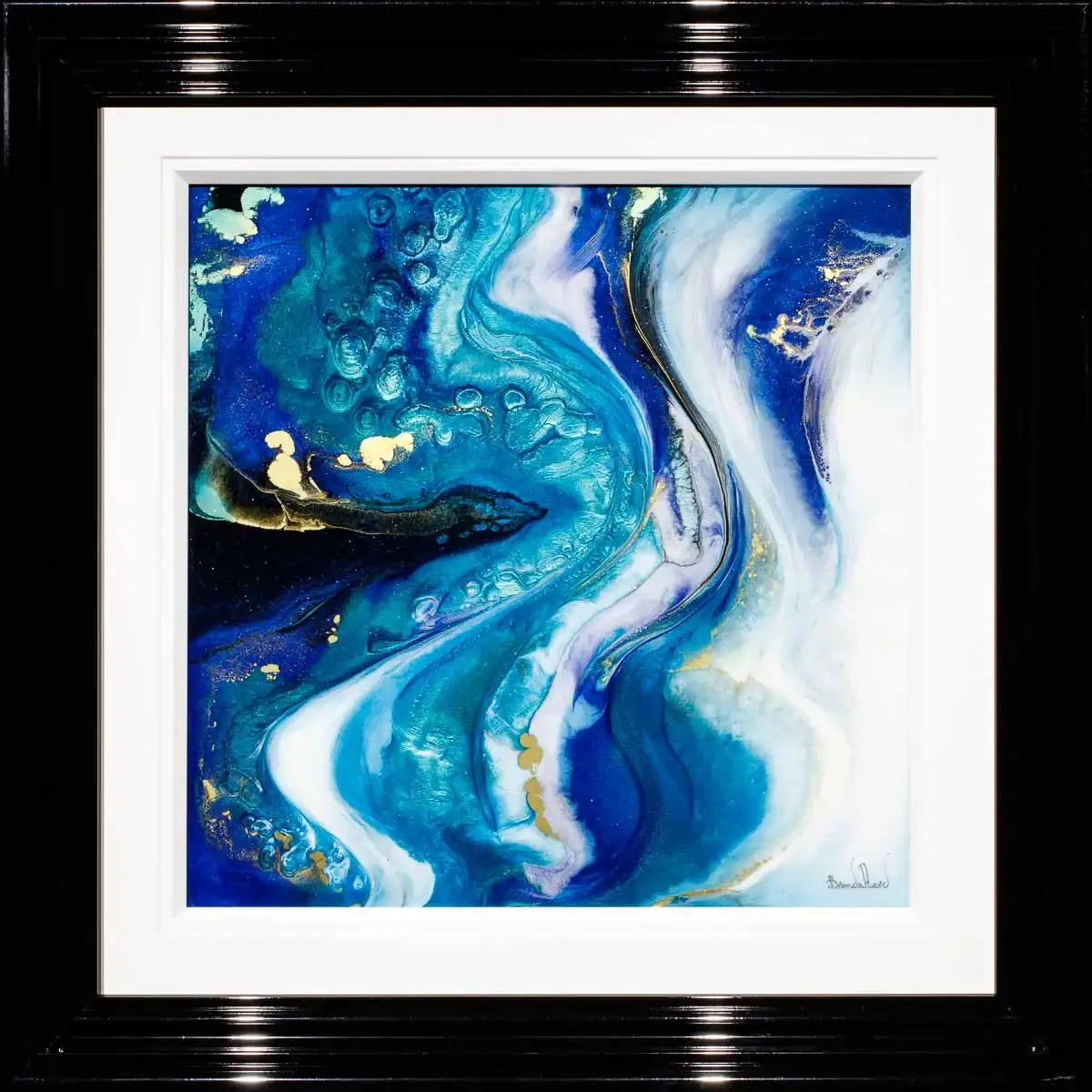 Tidal Pond II - Original - SOLD by artist Brenda Herd - Wyecliffe Galleries