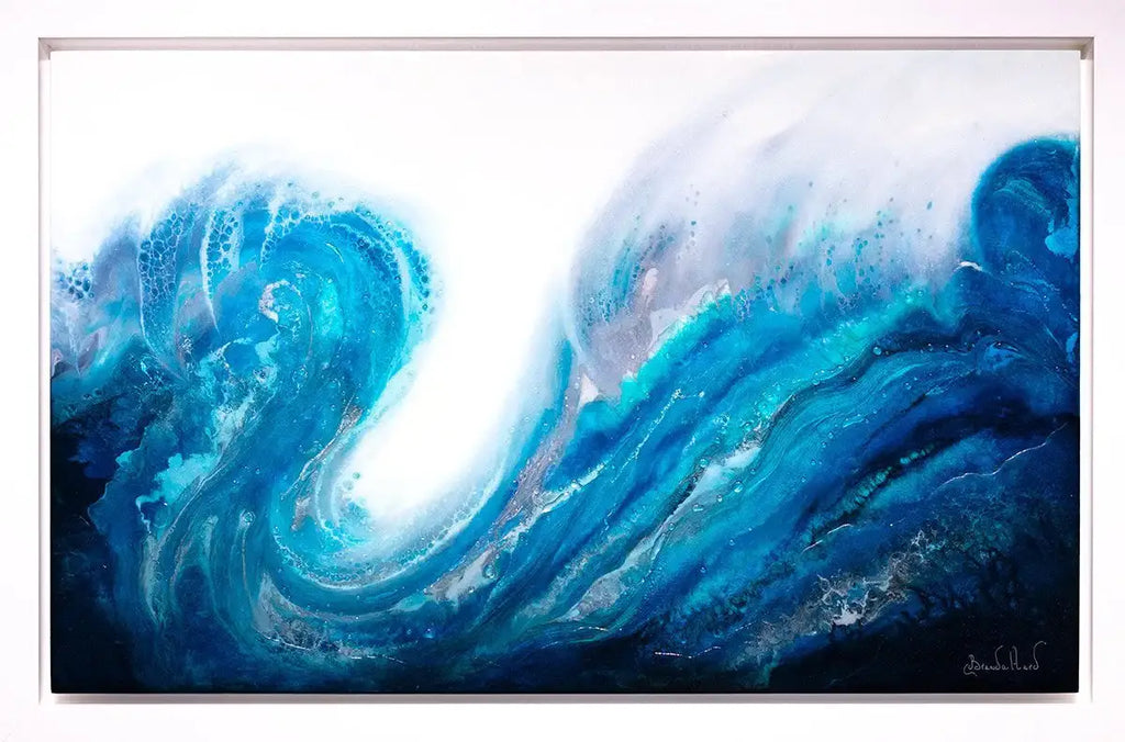 Tide - Original - SOLD by artist Brenda Herd - Wyecliffe Galleries