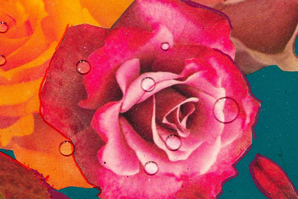 Turquoise Fusion - Original - SOLD by artist Brenda Herd - Wyecliffe Galleries