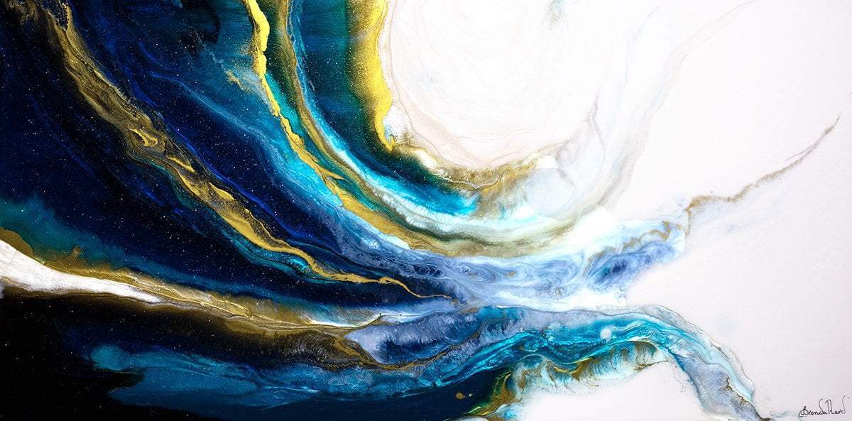 Vitality - Original by artist Brenda Herd - Wyecliffe Galleries