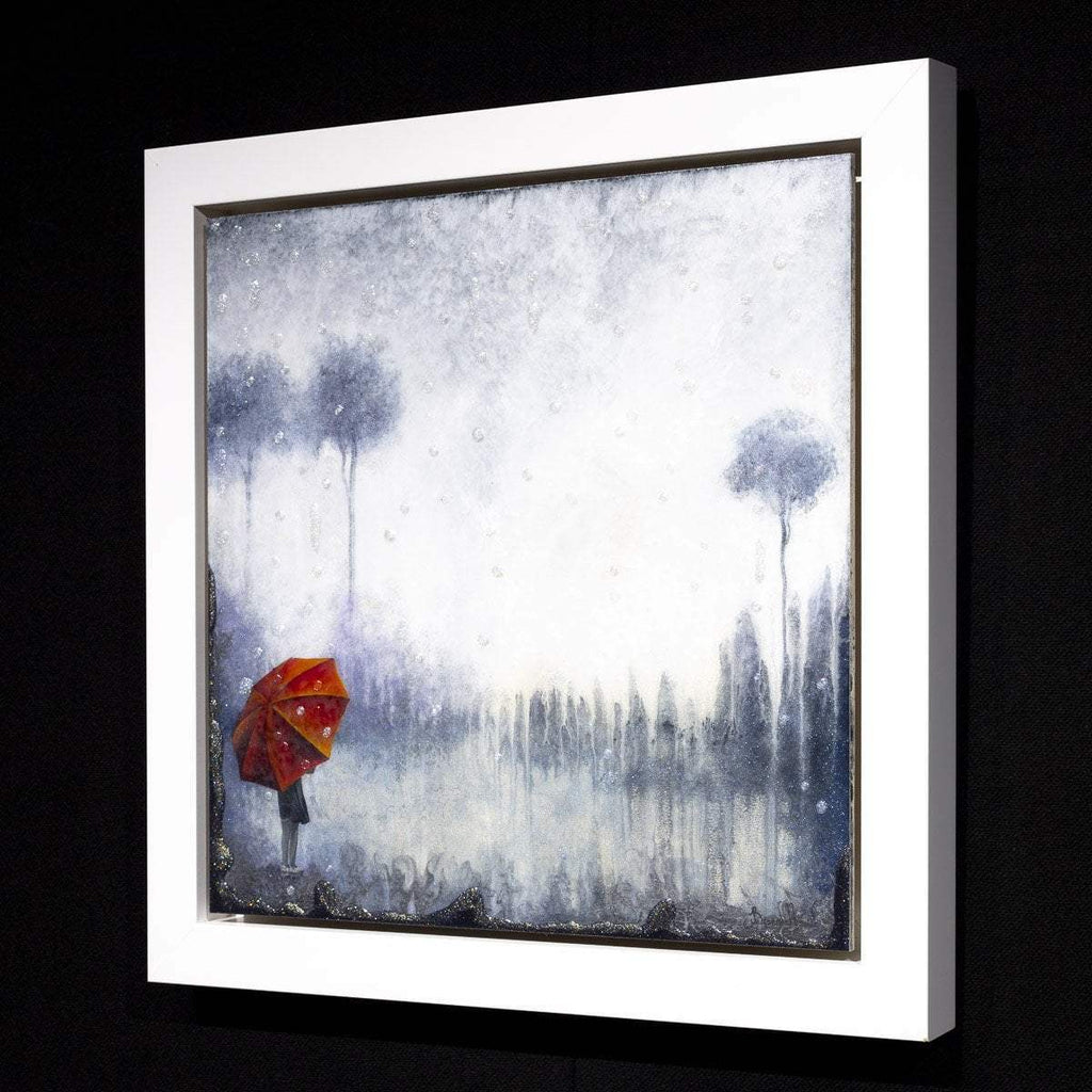 Watching the Rain - Original - SOLD by artist Brenda Herd - Wyecliffe Galleries