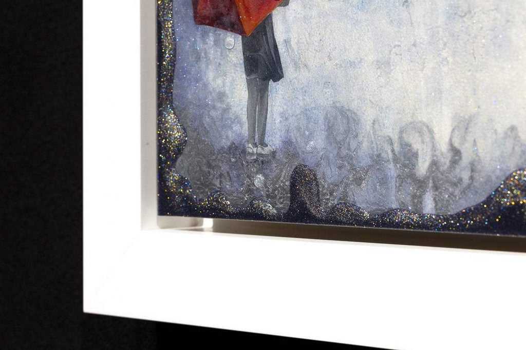 Watching the Rain - Original - SOLD by artist Brenda Herd - Wyecliffe Galleries